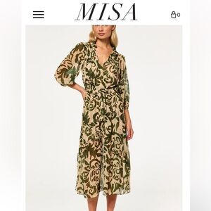 Misa NWT Mid Length Olivia dress